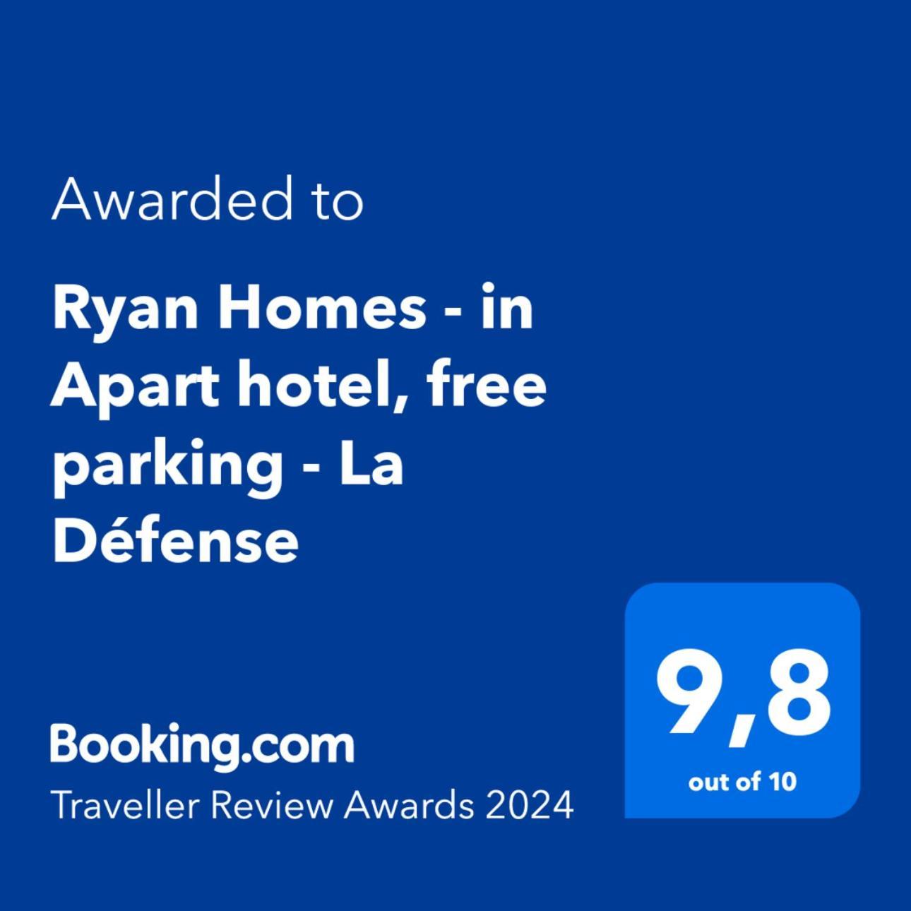 Ryan Homes - In Apart Hotel, La Defense Courbevoie Buitenkant foto
